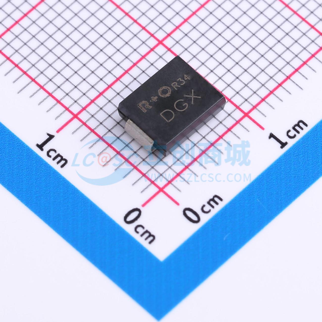 点击查看大图 SMDJ90CA实物图