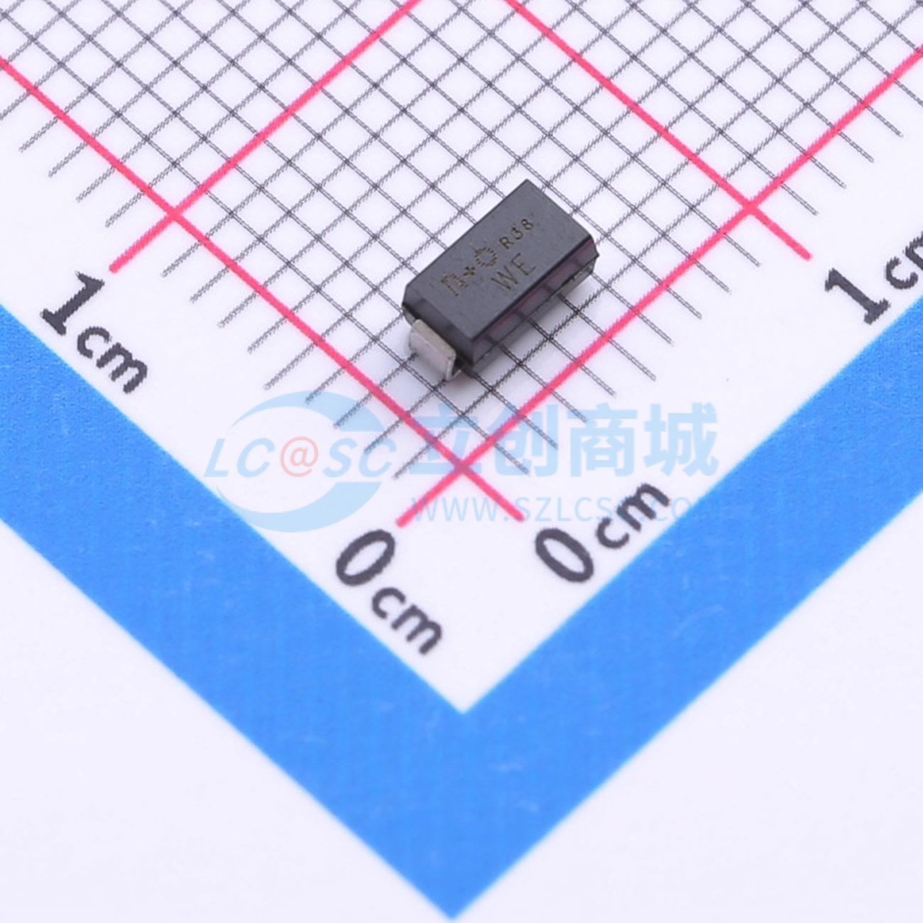 点击查看大图 SMAJ5.0CA实物图