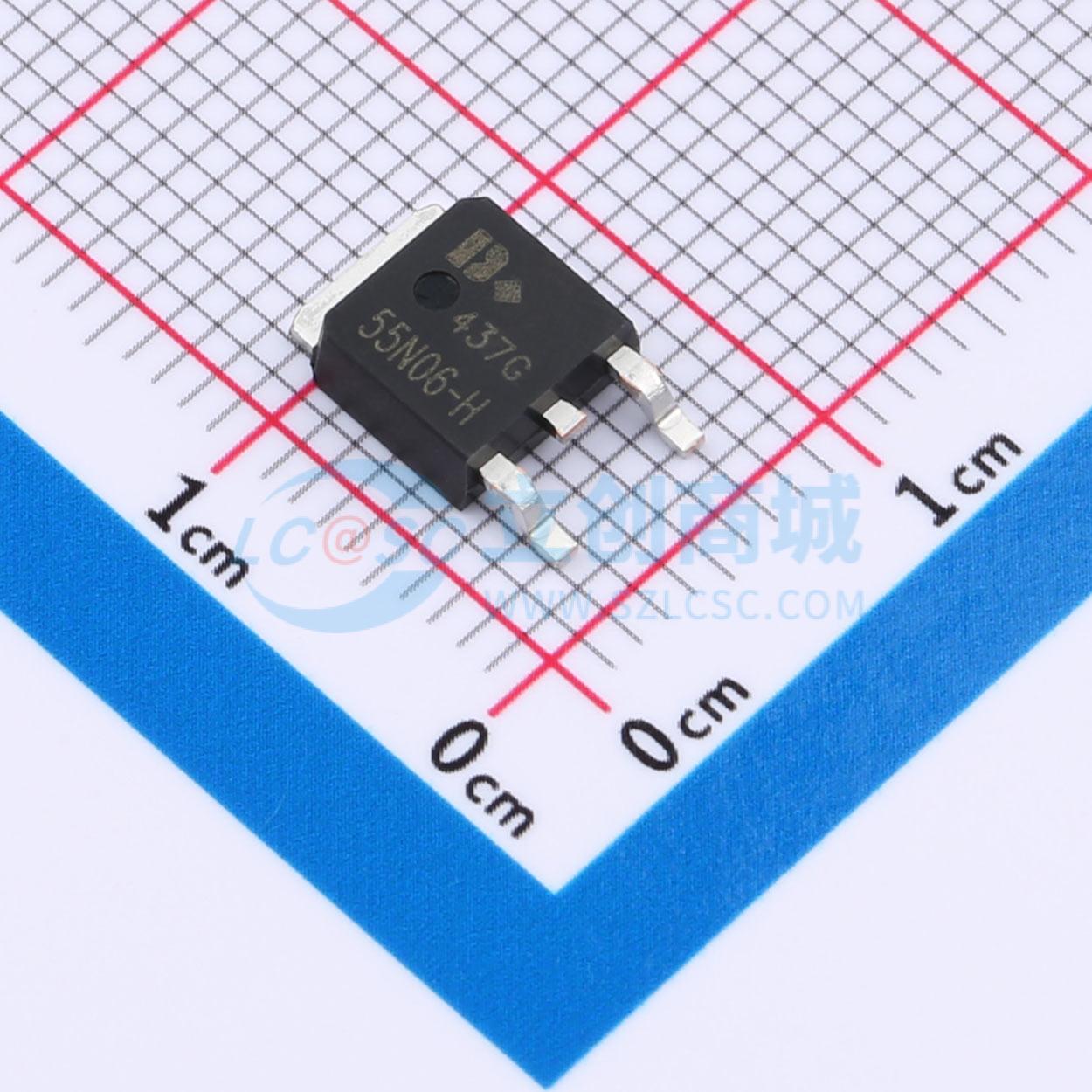 点击查看大图 DOD55N06-H实物图