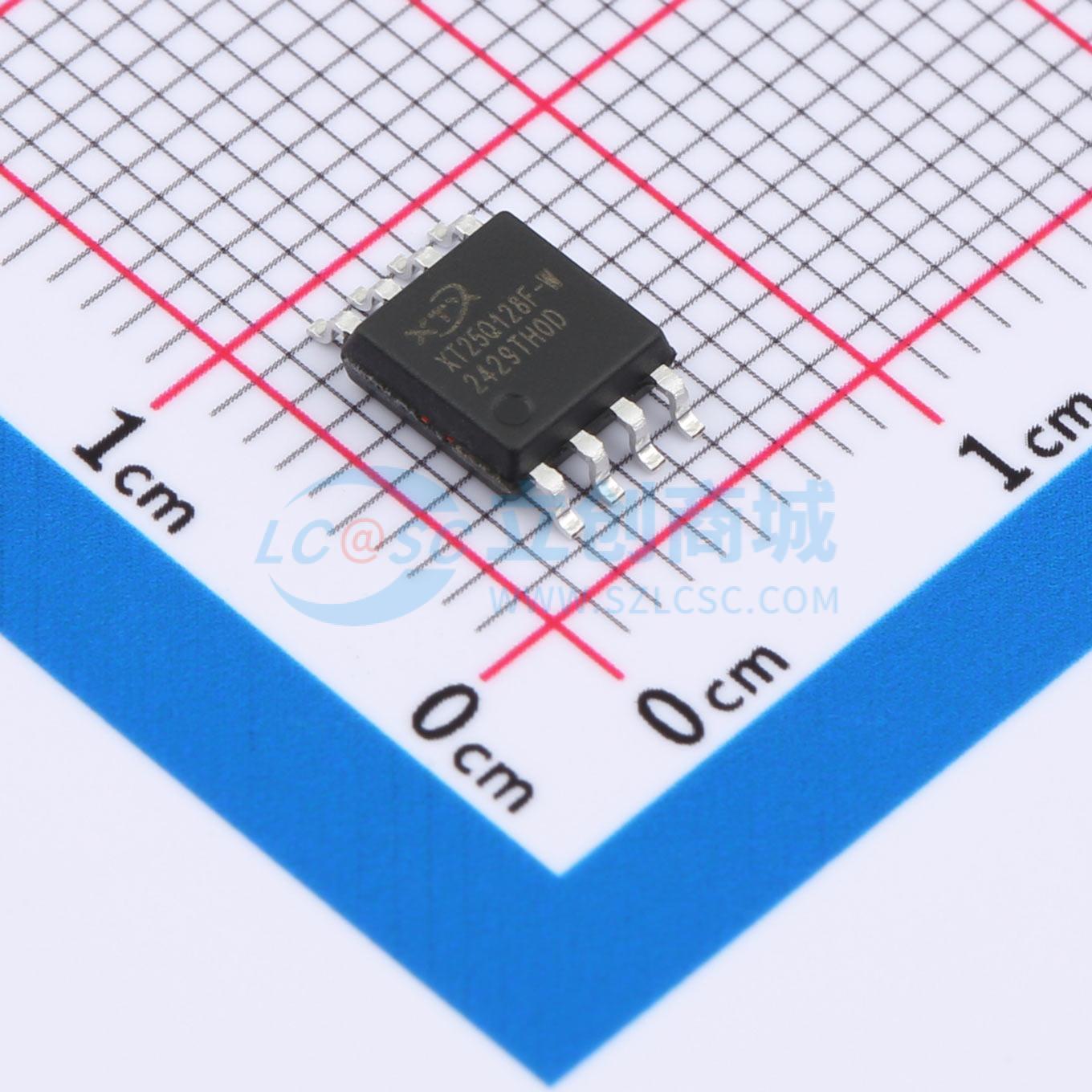 点击查看大图 XT25Q128FSSIGU-W实物图