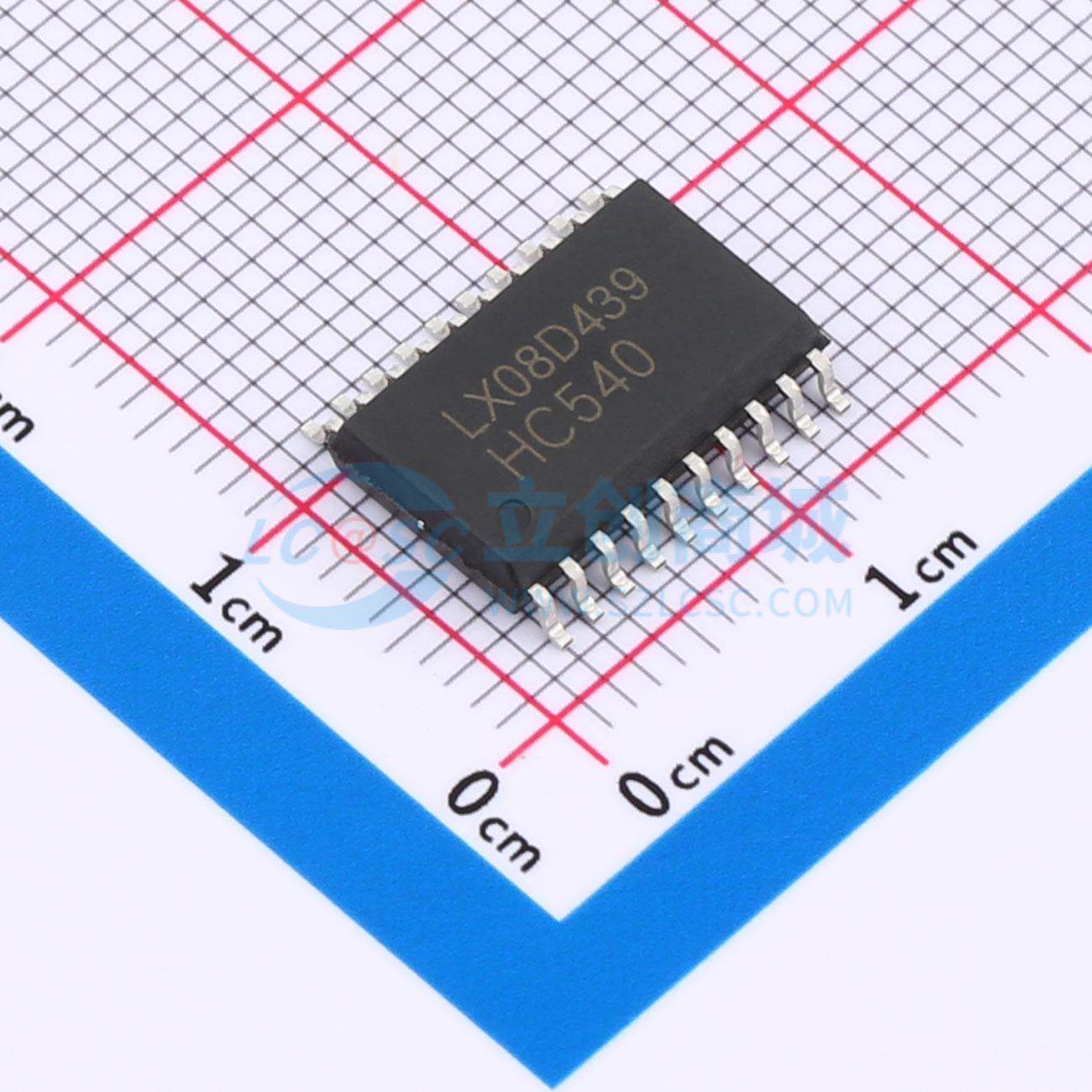 点击查看大图 SN74HC540DR(LX)实物图