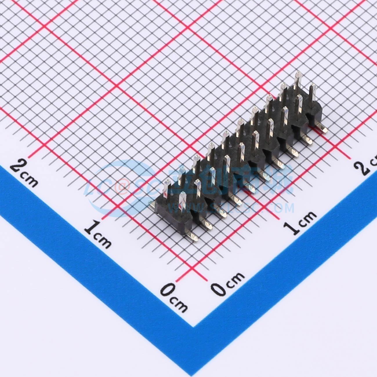 点击查看大图 HX PZ2.0-2x10P TP实物图