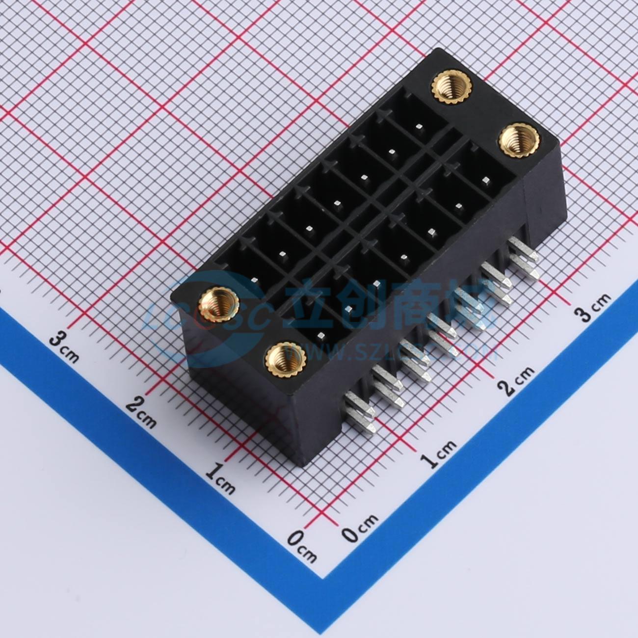 DB2ERHBM-3.5-2*7P-BK实物图