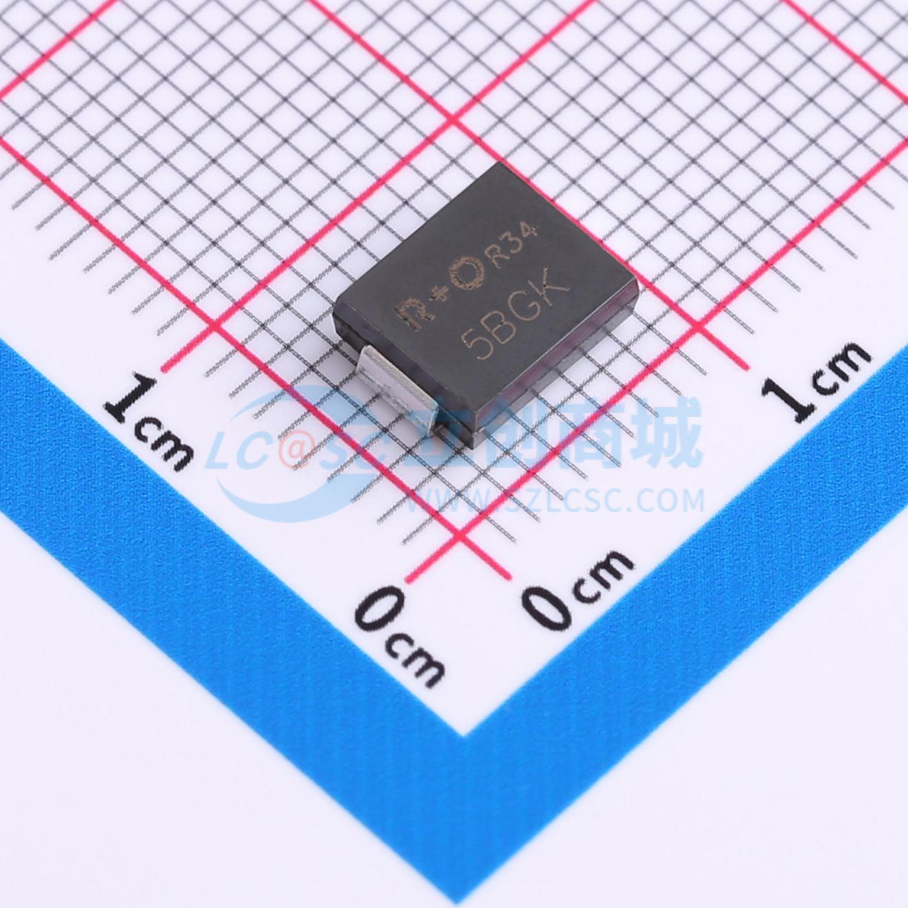 点击查看大图 5.0SMDJ60CA实物图