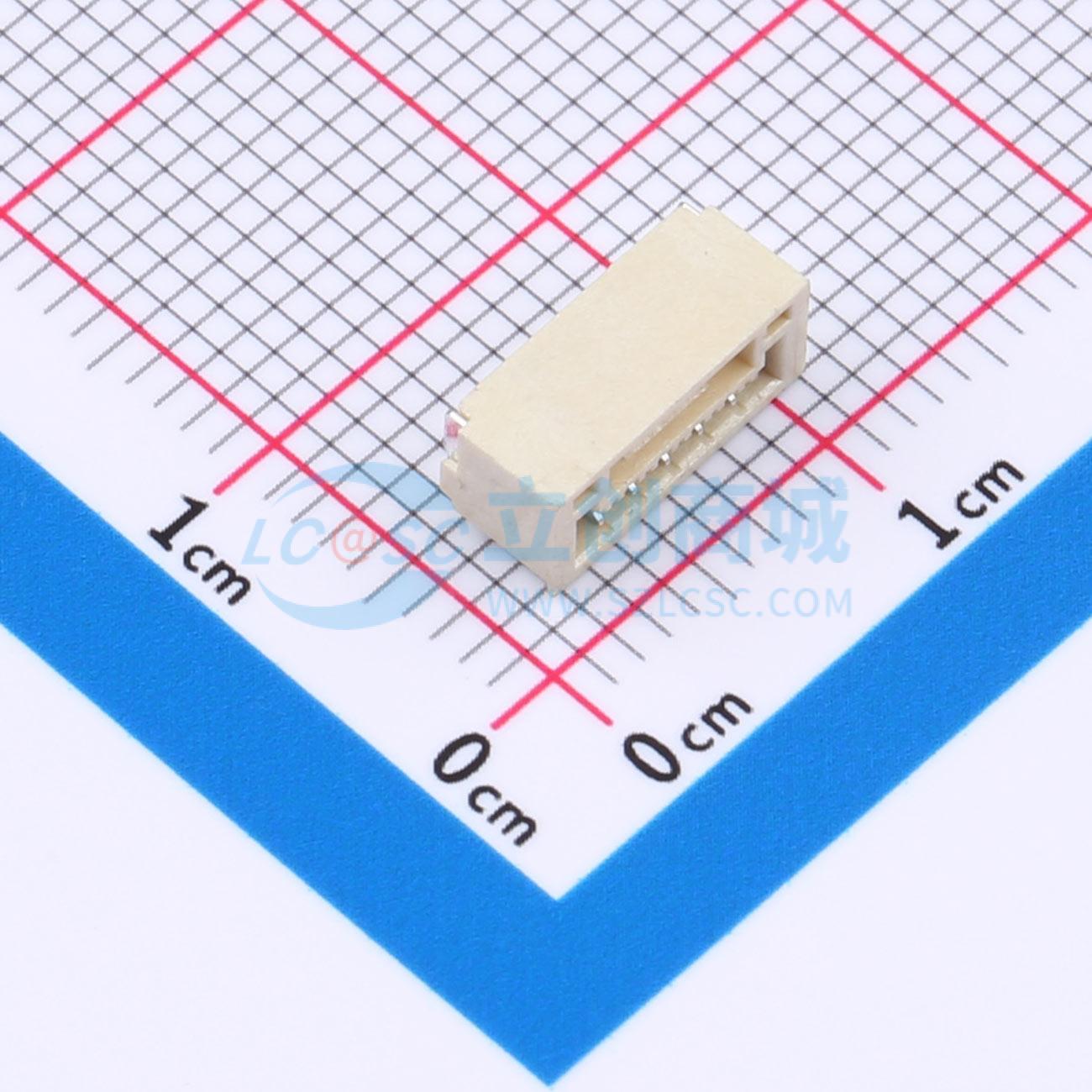 点击查看大图 SH-GH1.25-5PWB实物图