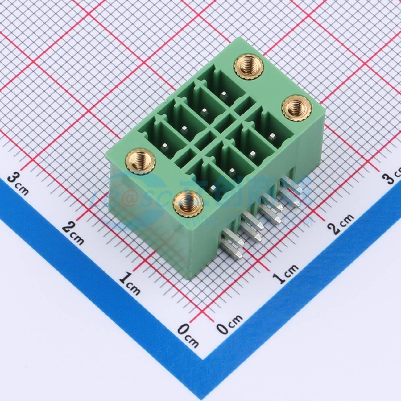 DB2ERHBM-3.5-2*4P-GN实物图