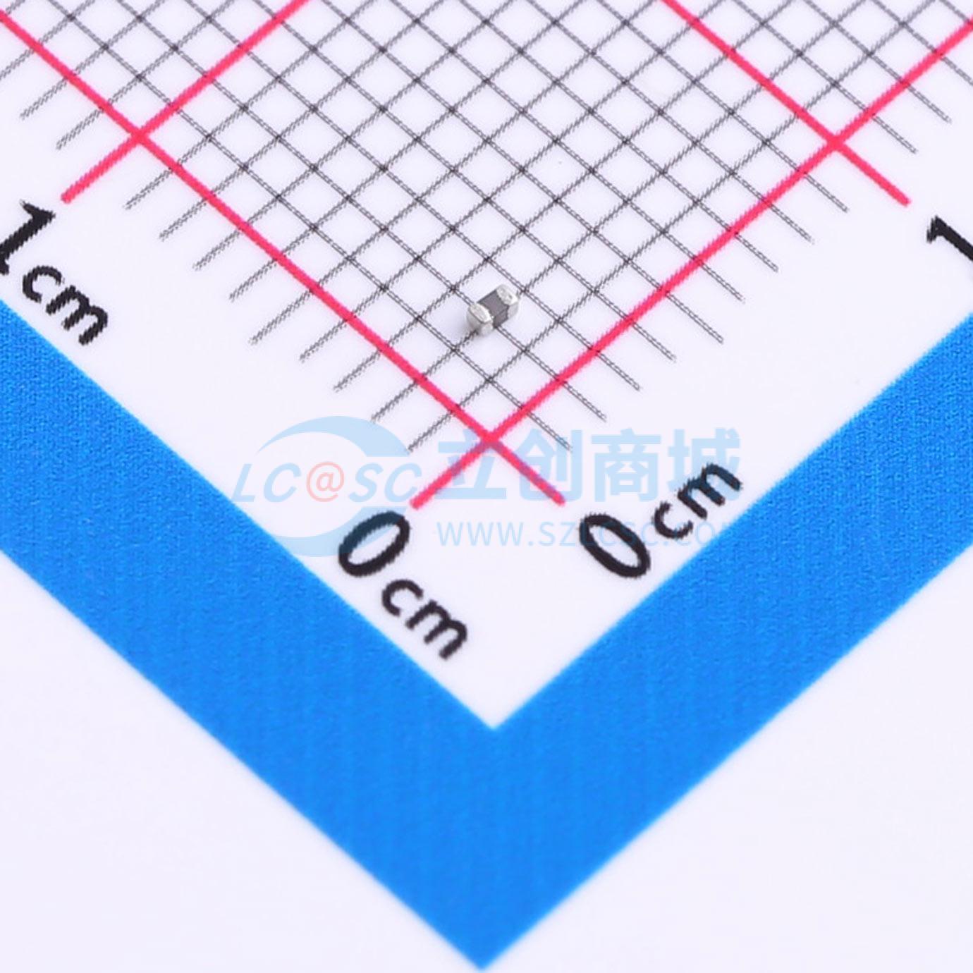 点击查看大图 RL0402E008M100K实物图