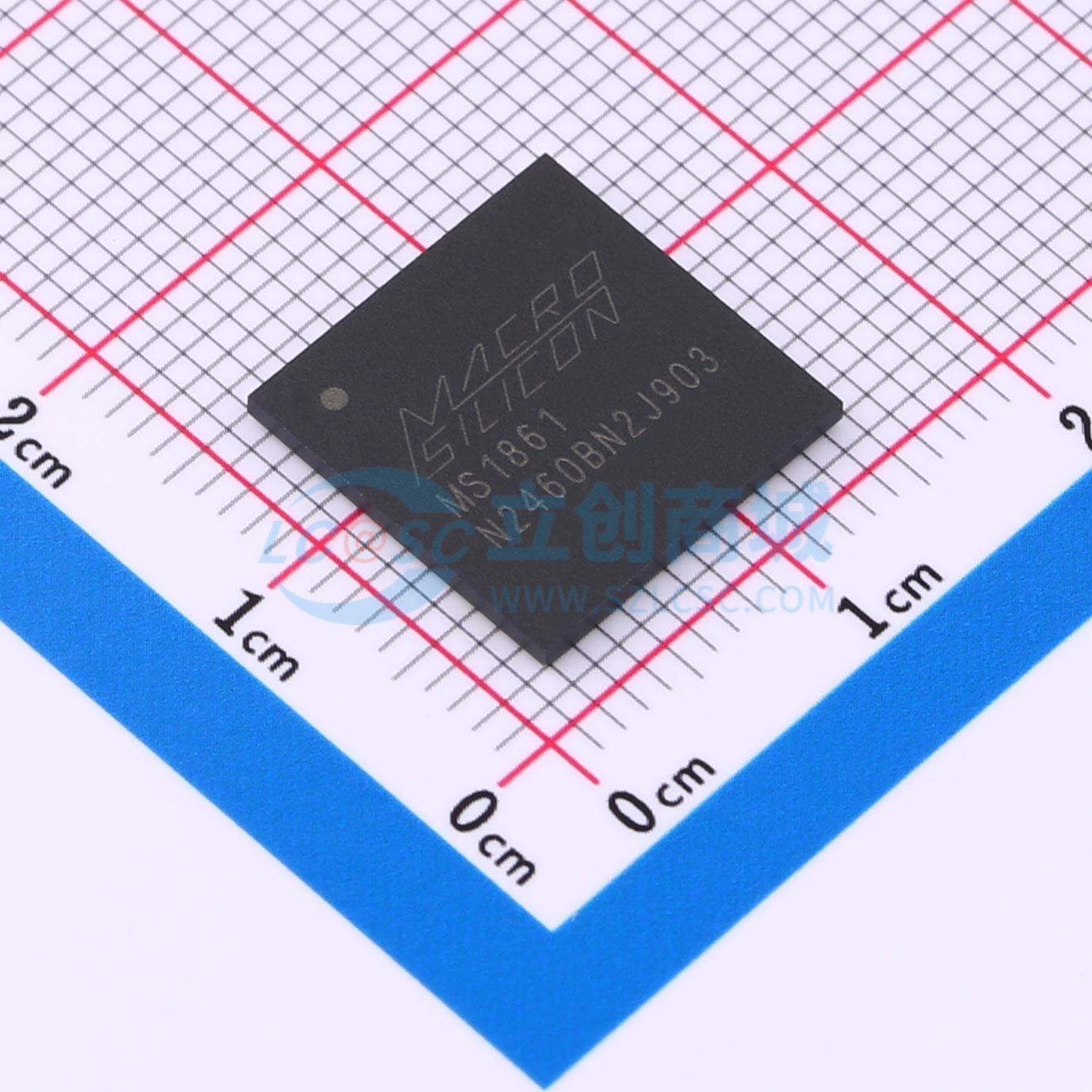 点击查看大图 MS1861实物图