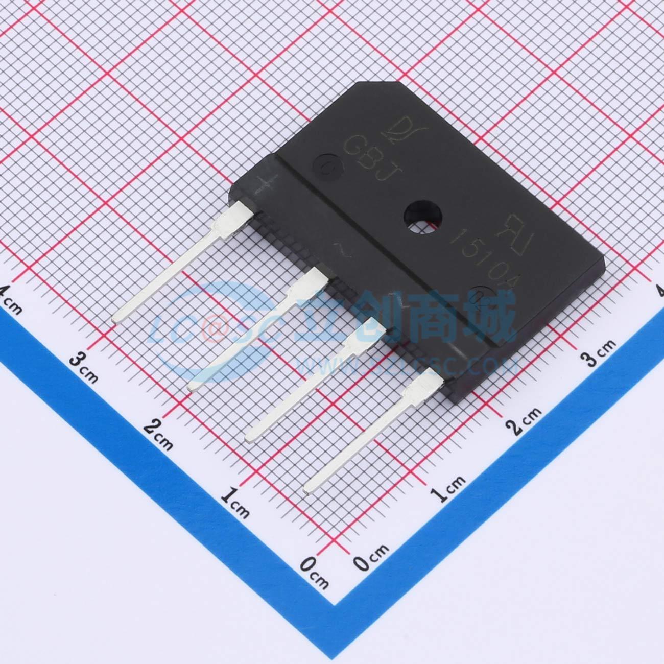 点击查看大图 GBJ1510A实物图