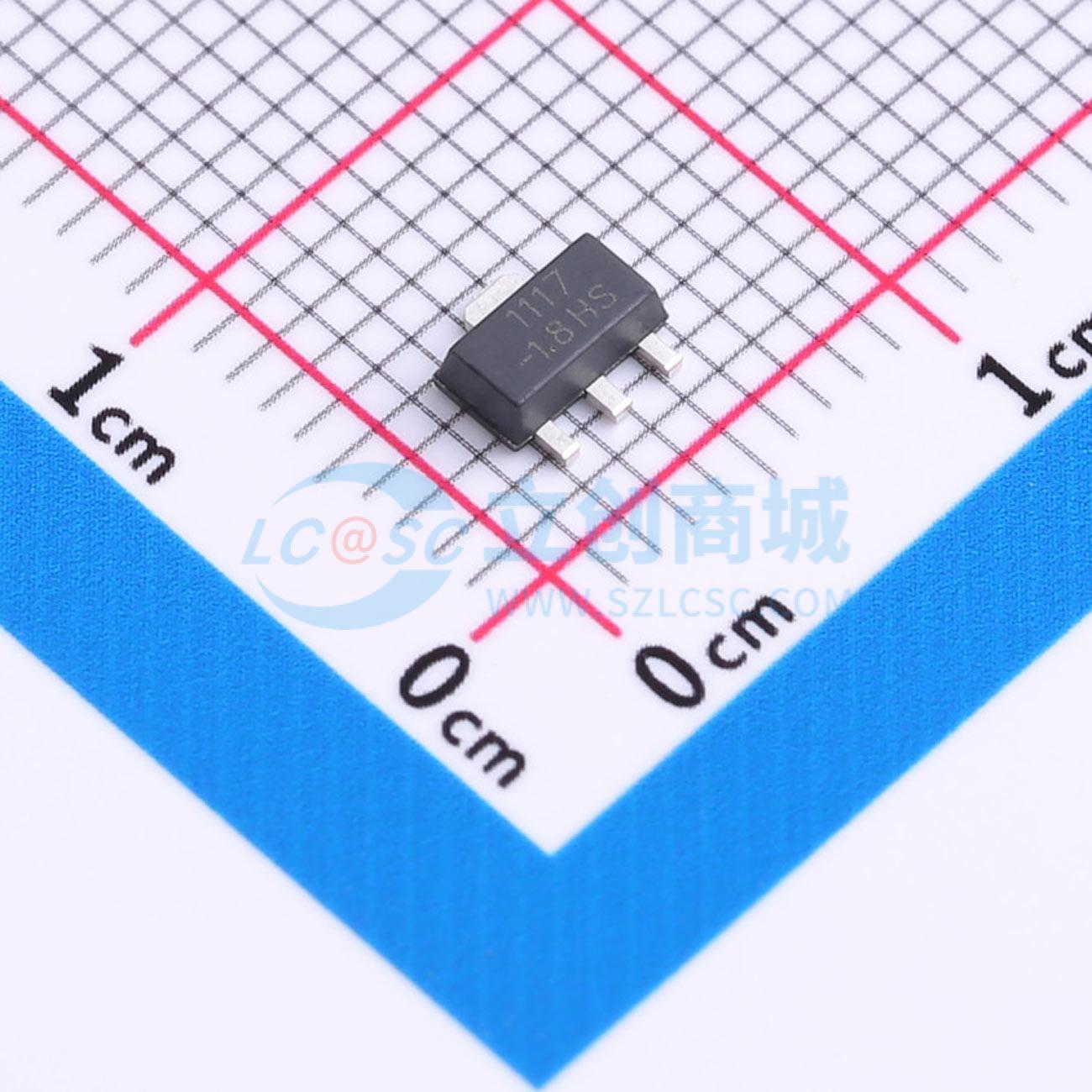 点击查看大图 AMS1117-1.8实物图