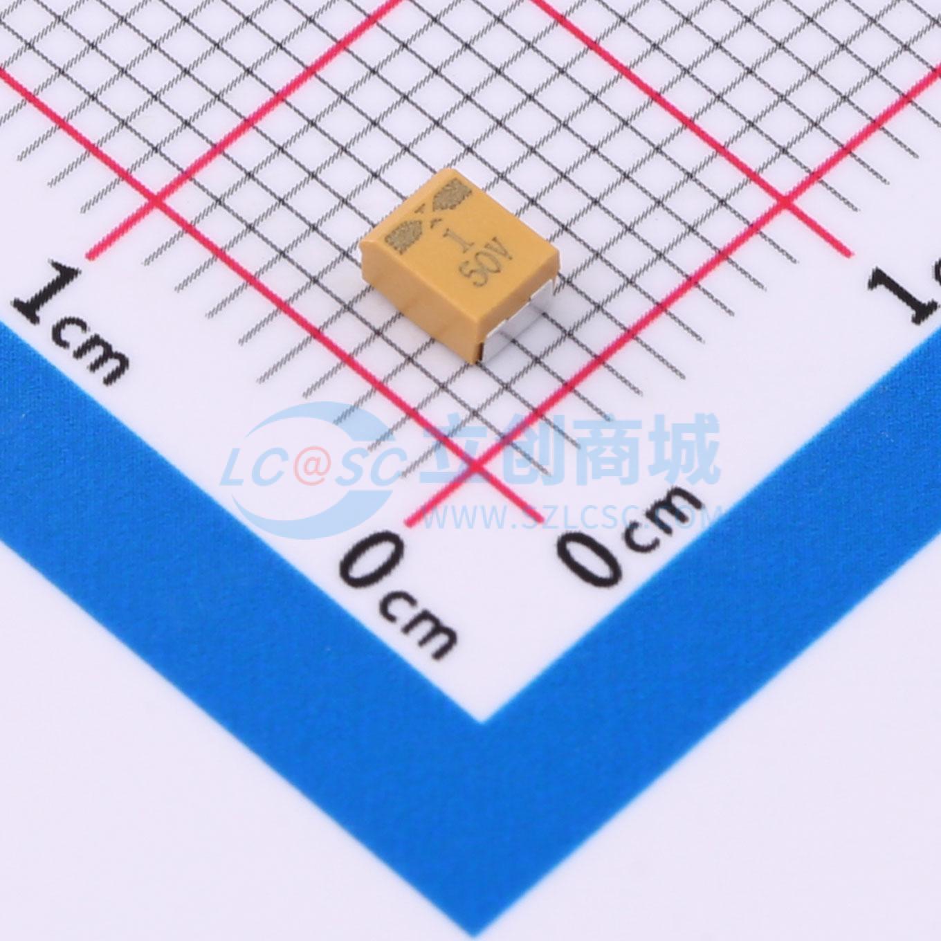 CA45A-B-50V-1uF-M实物图