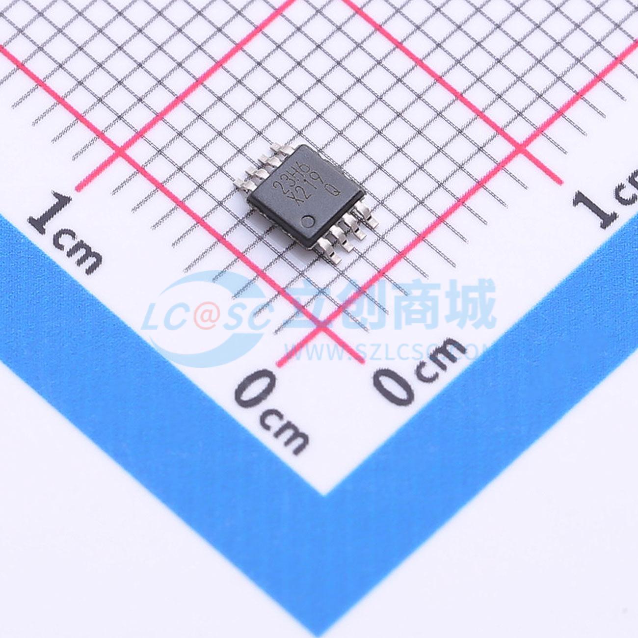 点击查看大图 TMUX7219DGKRQ1实物图