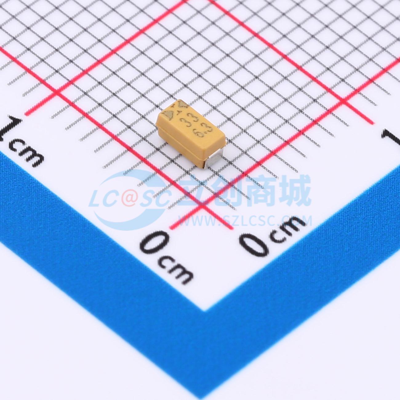 CA45B-A-6.3V-33uF-K实物图