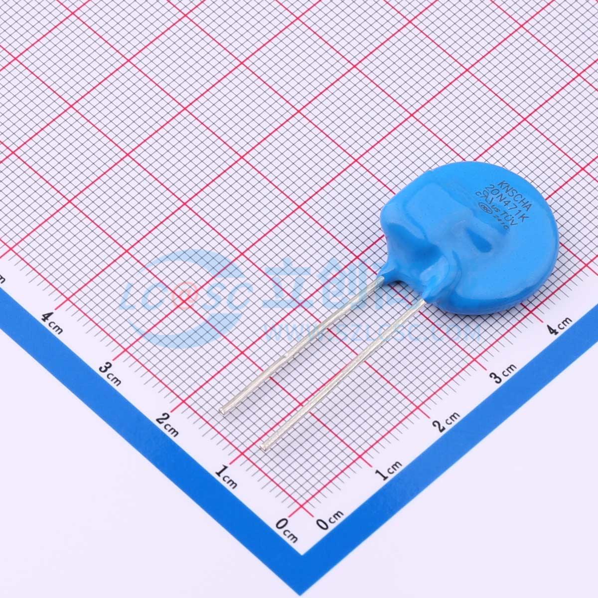 点击查看大图 TMOV20N471K206RV056实物图