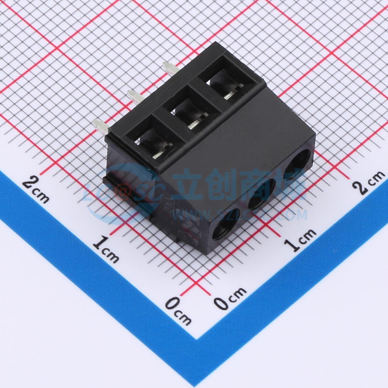 点击查看大图 WJ500V-5.08-3P-13-00A实物图