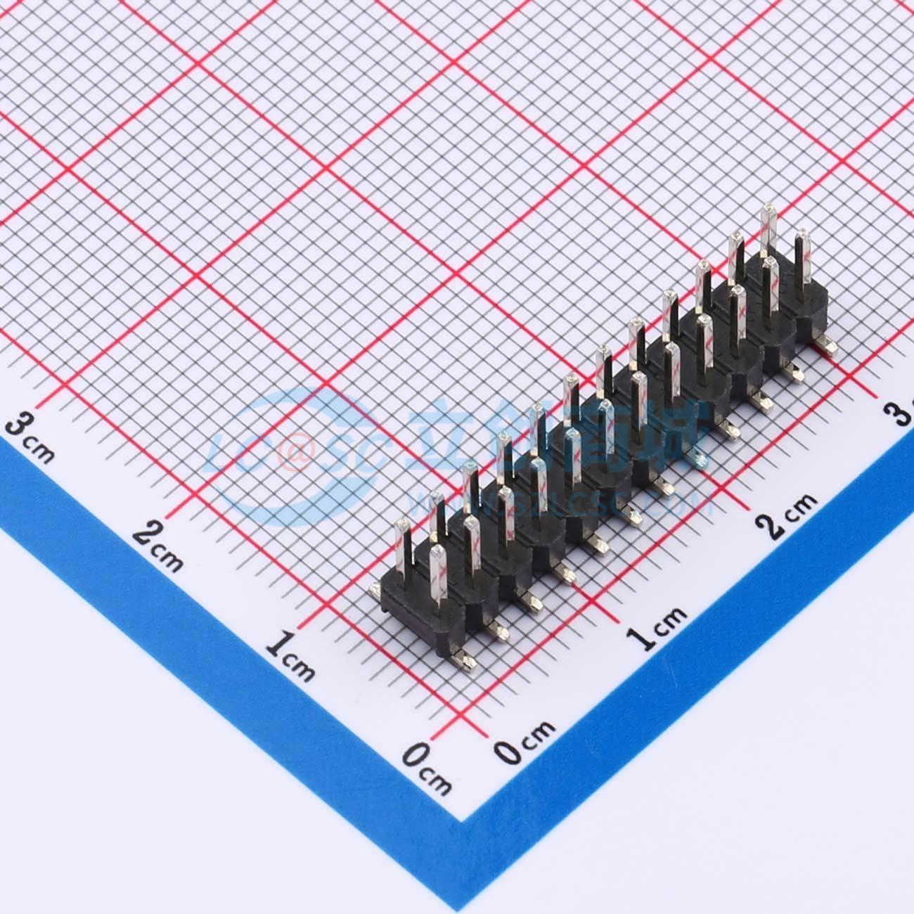 点击查看大图 HX PZ2.54-2x12P TP实物图