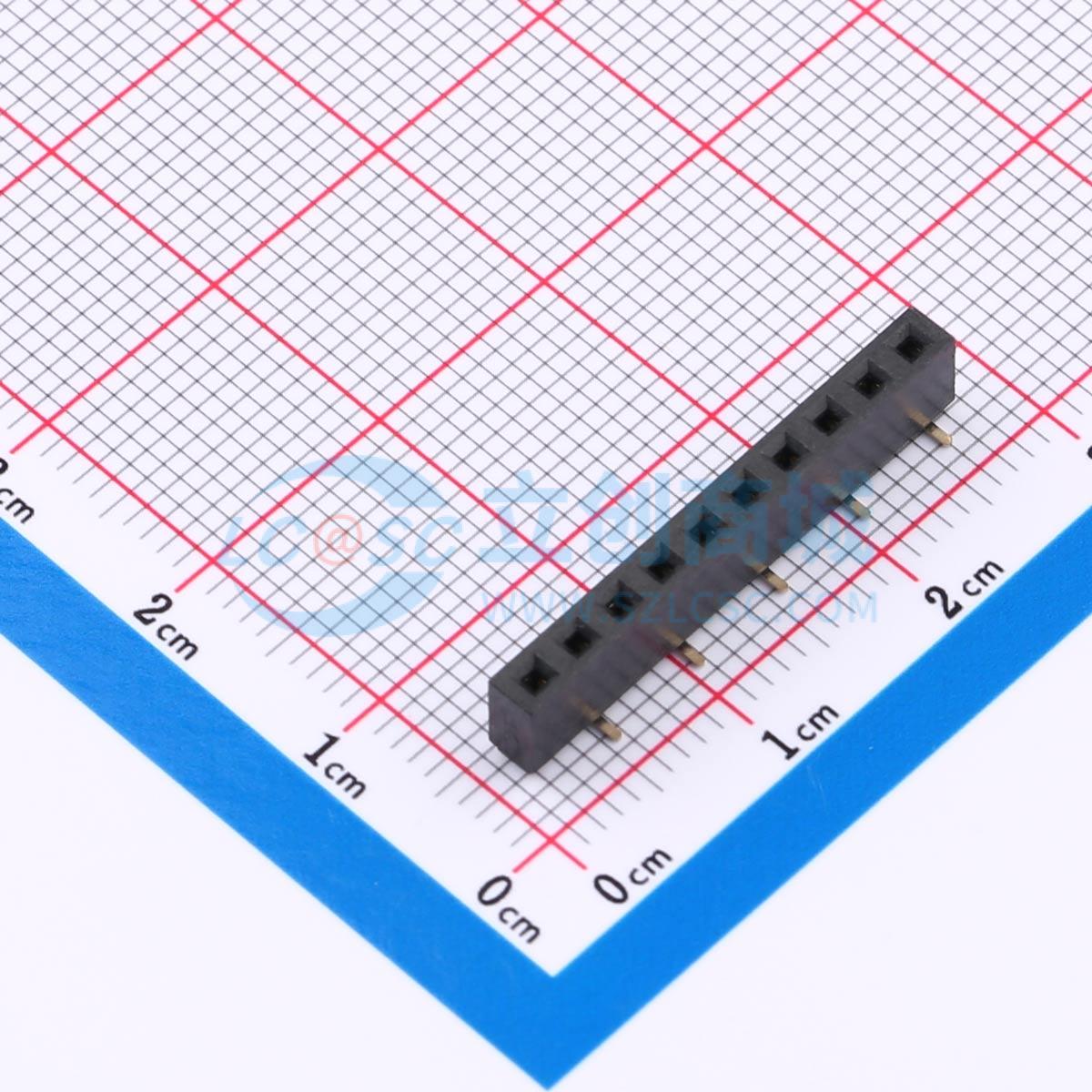 点击查看大图 HX PM2.54-1x10P TP-YQ实物图