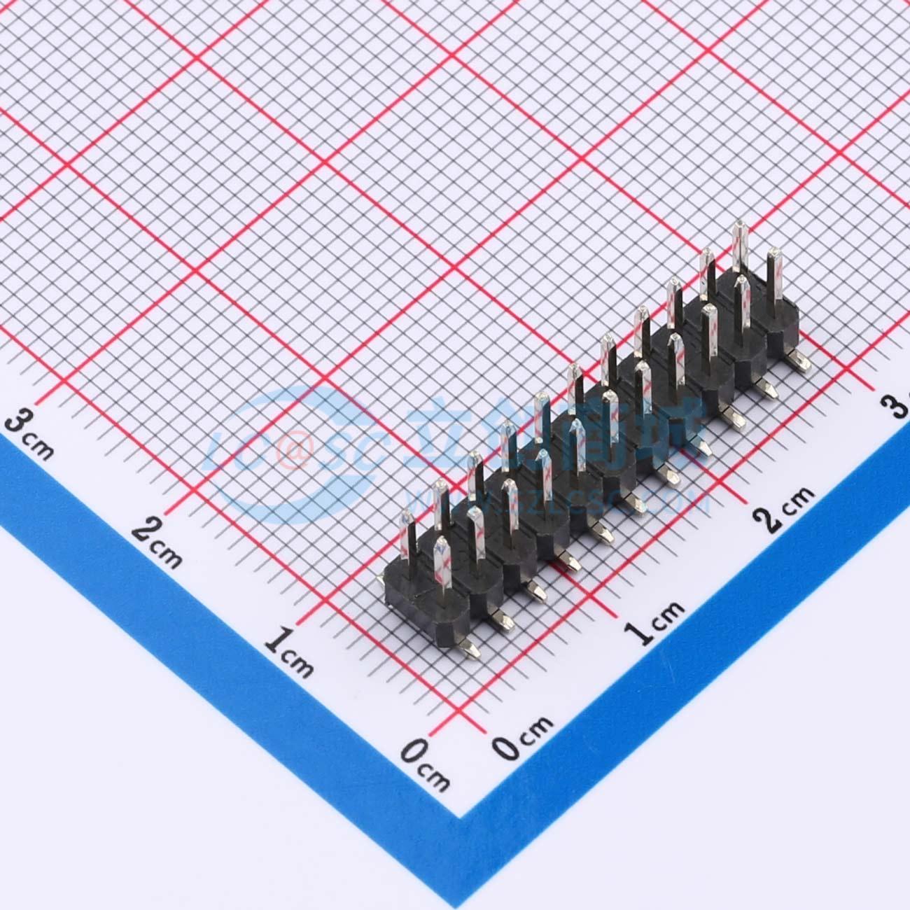 点击查看大图 HX PZ2.54-2x11P TP实物图