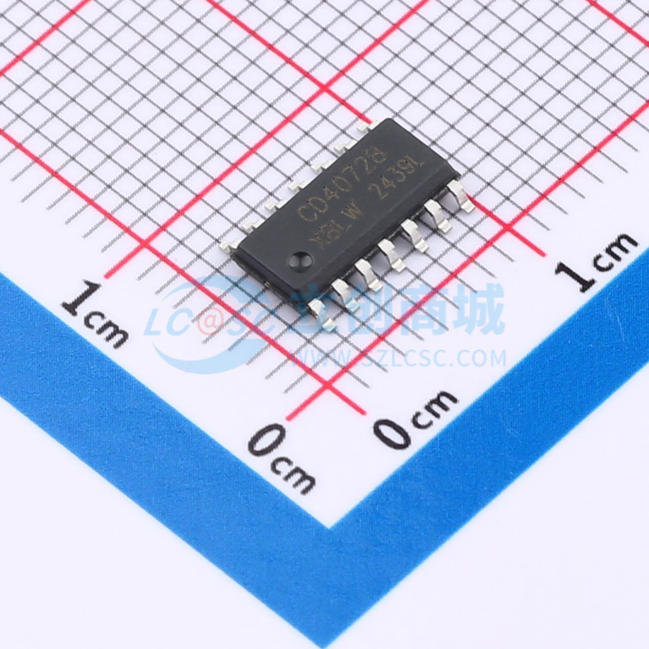 CD4072BDTR(XBLW)实物图