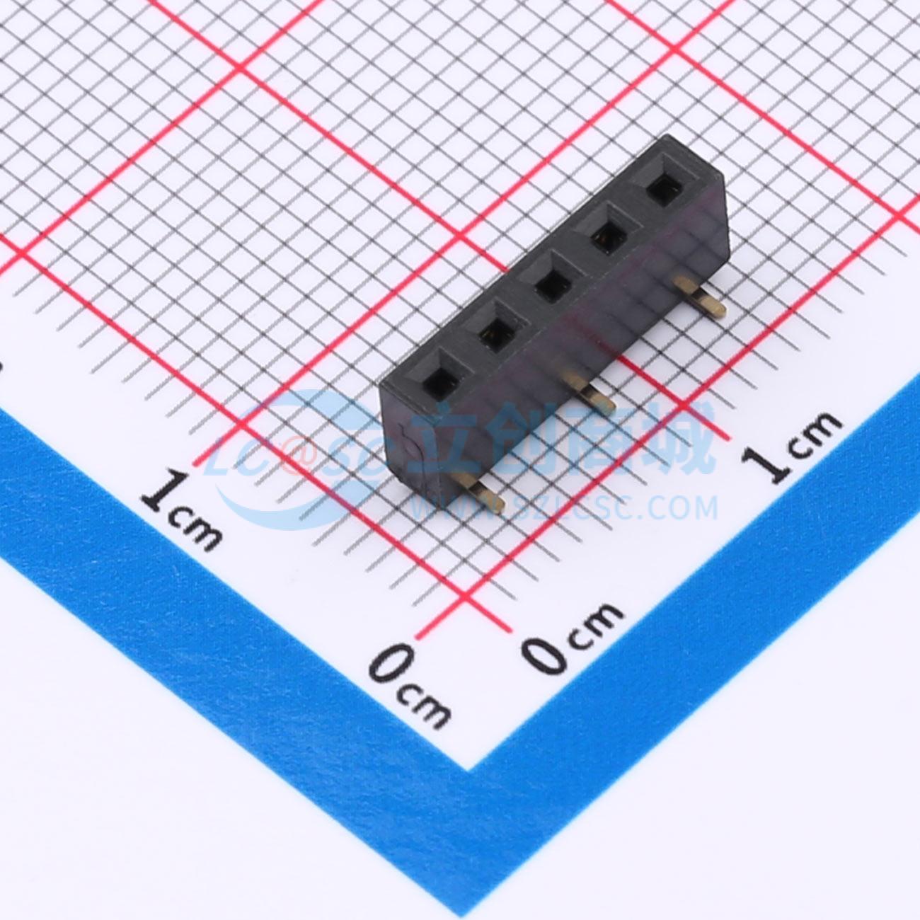 点击查看大图 HX PM2.54-1x5P TP-YQ实物图