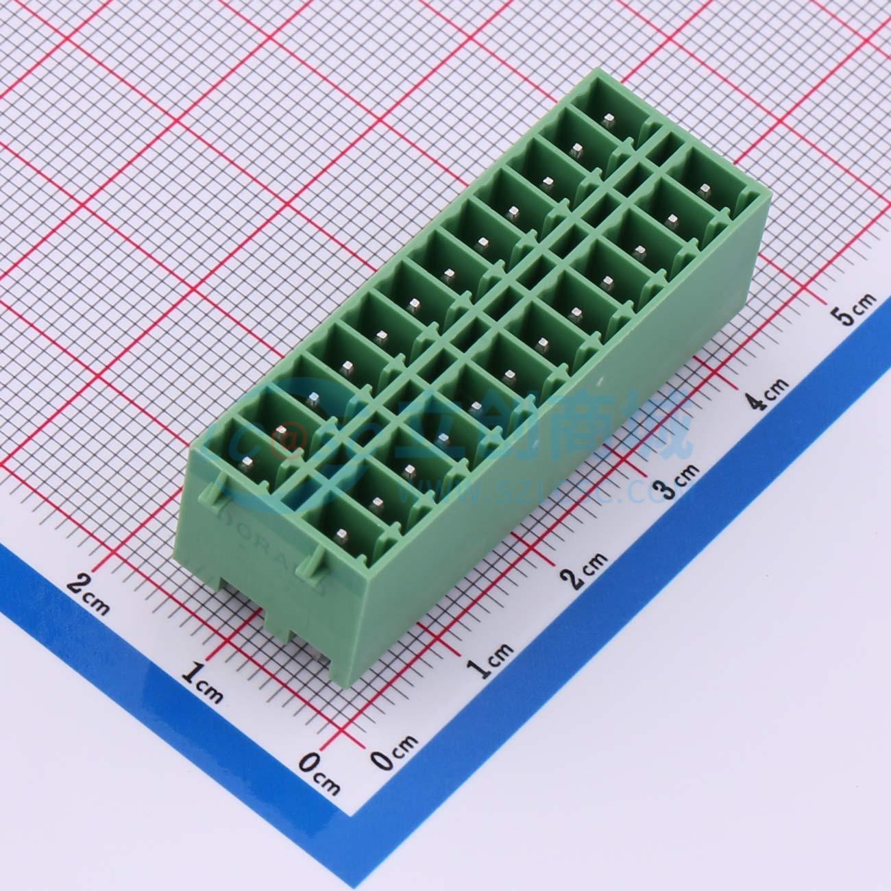 DB2EVHBG-3.5-2*12P-GN实物图