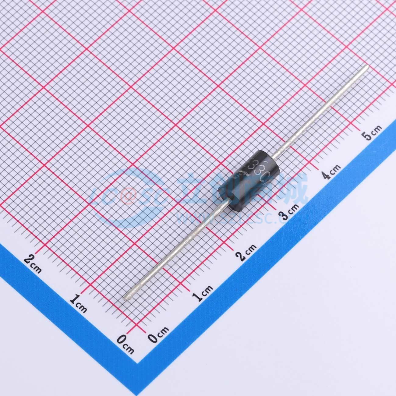 点击查看大图 1.5KE33CA实物图