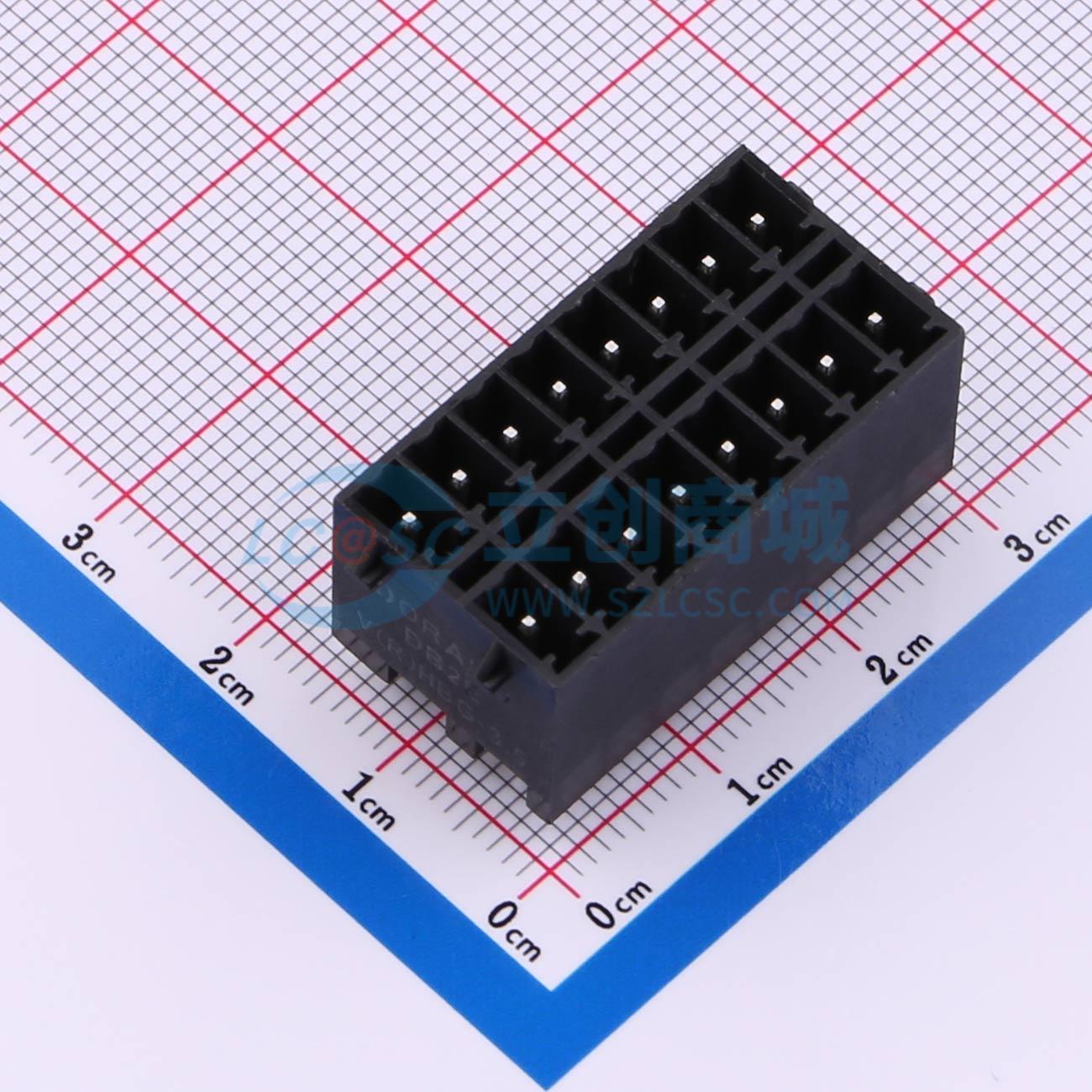 DB2EVHBG-3.5-2*8P-BK实物图