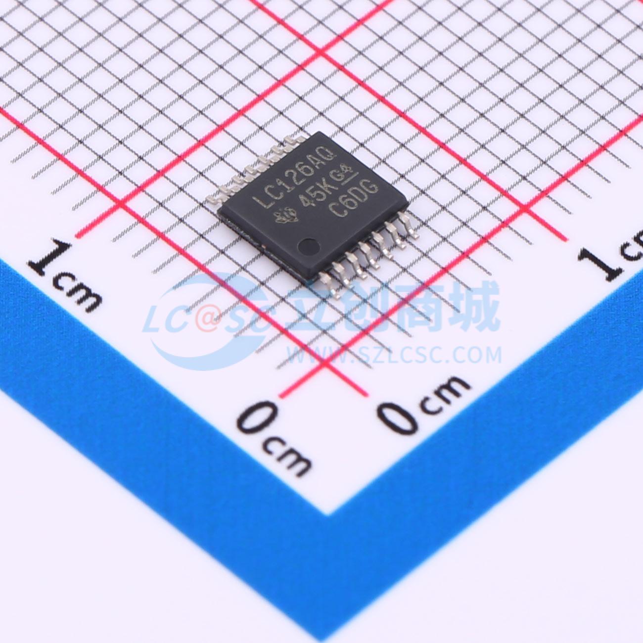 点击查看大图 CLVC126AQPWRG4Q1实物图