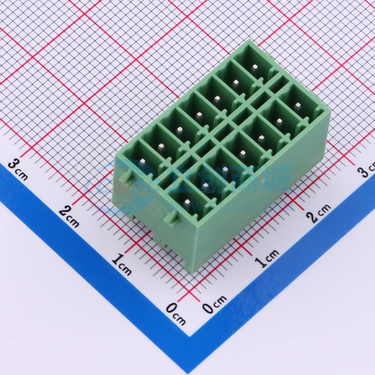 点击查看大图 DB2EVHBG-3.5-2*7P-GN实物图