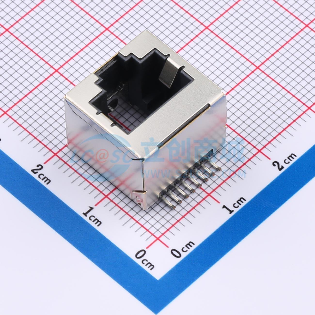 点击查看大图 RJ45-3408-030-13实物图