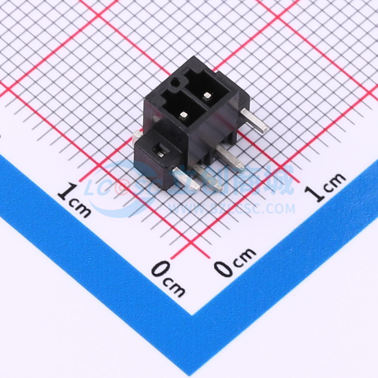 点击查看大图 KF2024AR-2.54-2P实物图