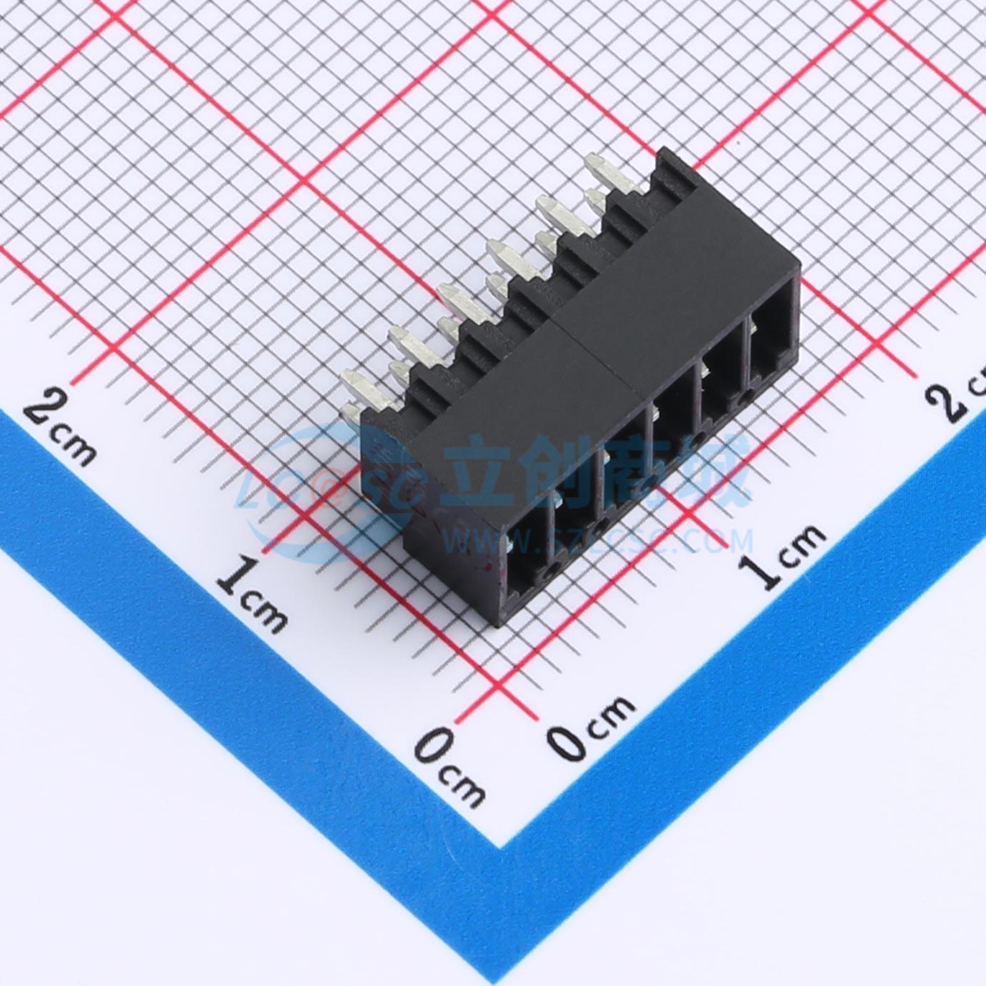 点击查看大图 KF2024HAV-2.54-2*6P实物图