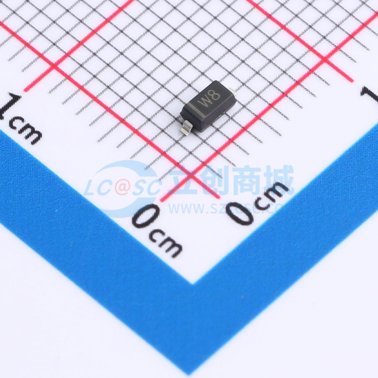 点击查看大图 BZT52C5V1-E3-08-CN实物图