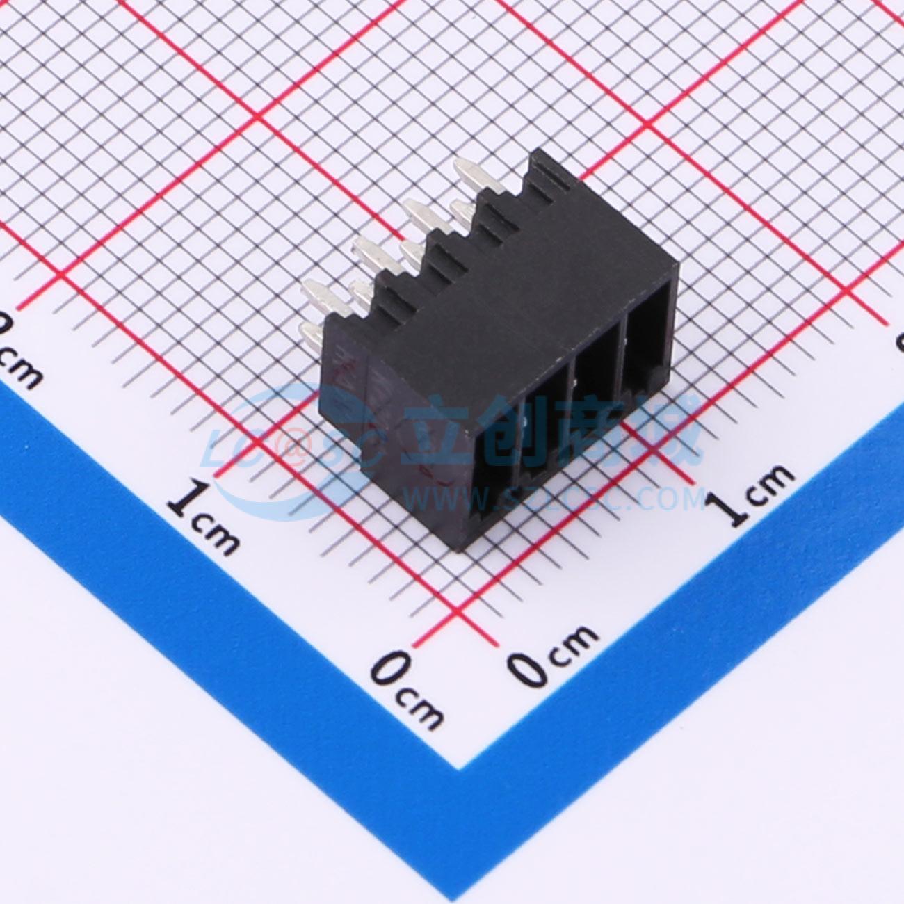 点击查看大图 KF2024HAV-2.54-2*4P实物图