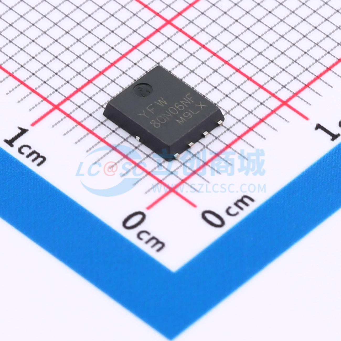 点击查看大图 YFW80N06NF实物图