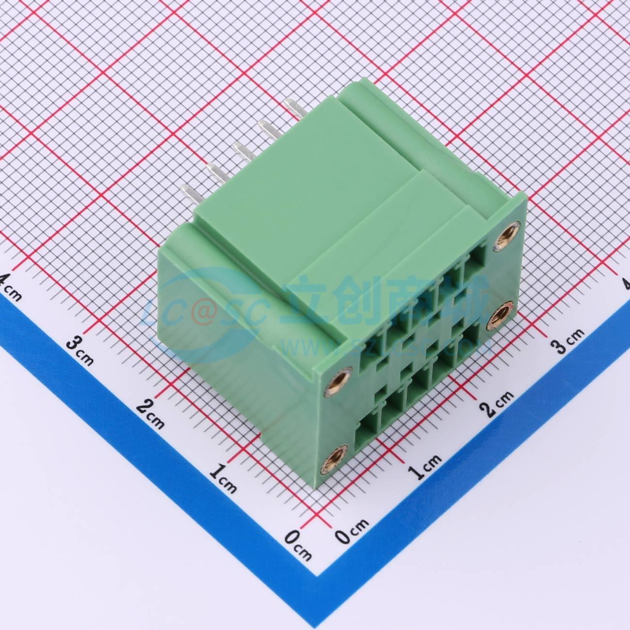 DB2EVHM-3.5-2*5P-GN实物图