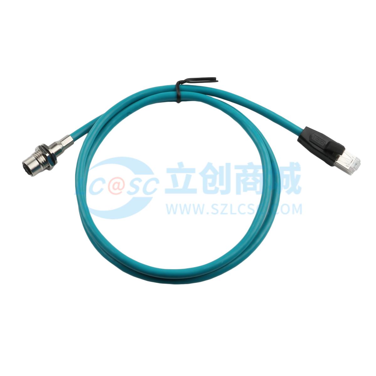 CM05-M12-F-S4D/RJ45-1M实物图