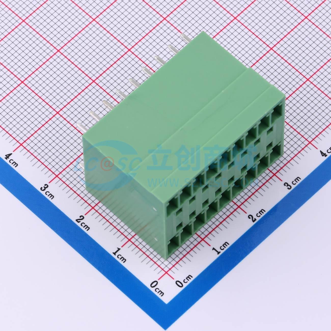 点击查看大图 DB2EVH-3.5-2*9P-GN实物图