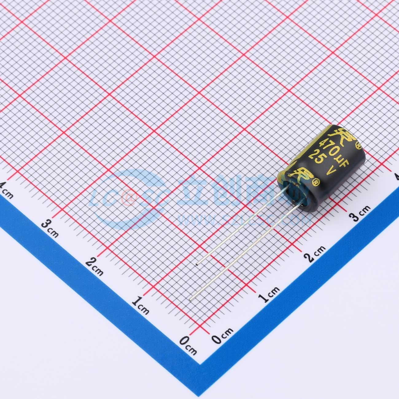 EH1E471M0812DBH1A0LC实物图