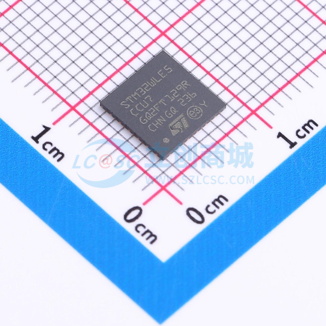 点击查看大图 STM32WLE5CCU7实物图
