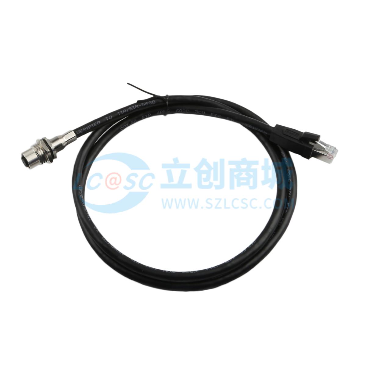 CM10-M12-F-S8/RJ45-1M实物图