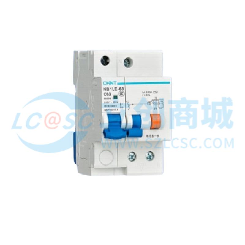 NB1LE-63 1P+N C63 30mA实物图