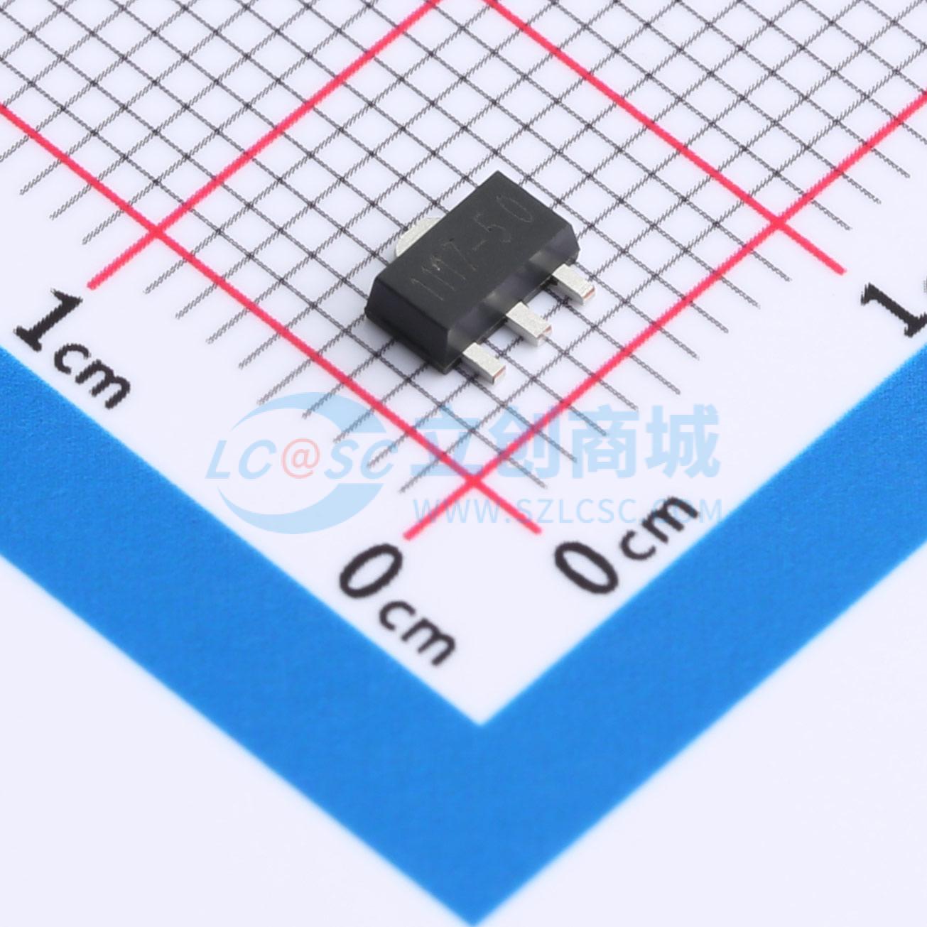点击查看大图 AMS1117-5.0实物图