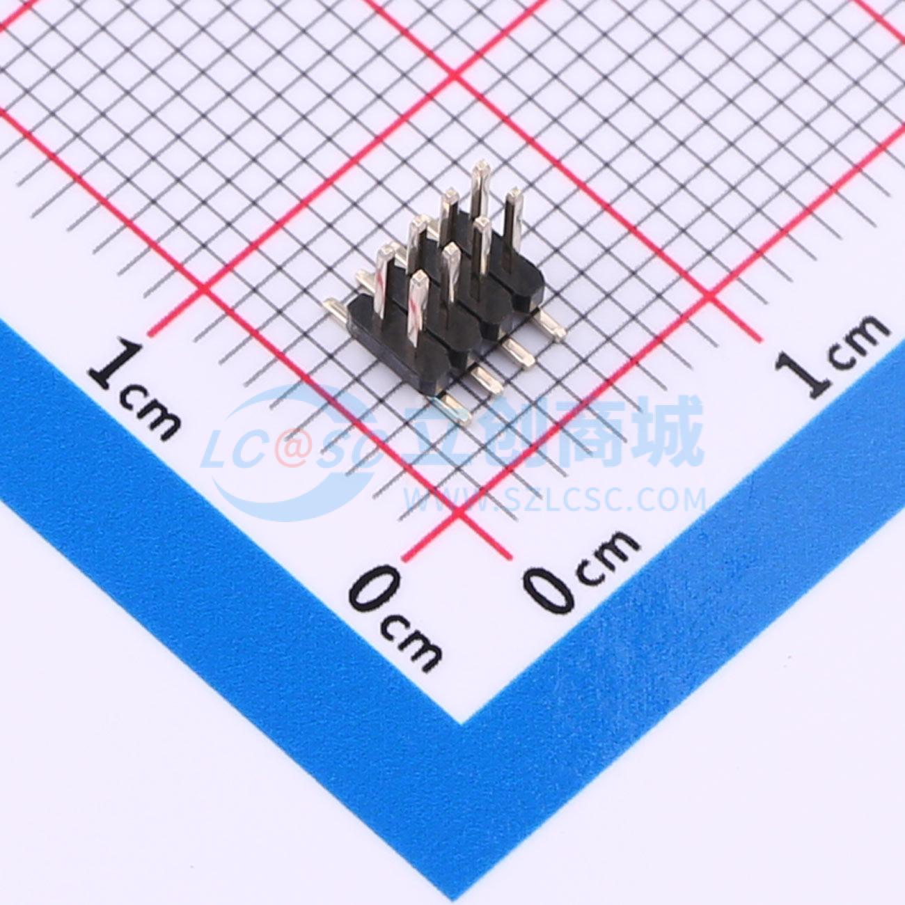 点击查看大图 HX PZ-1.27-02-04-S-PB1.5实物图