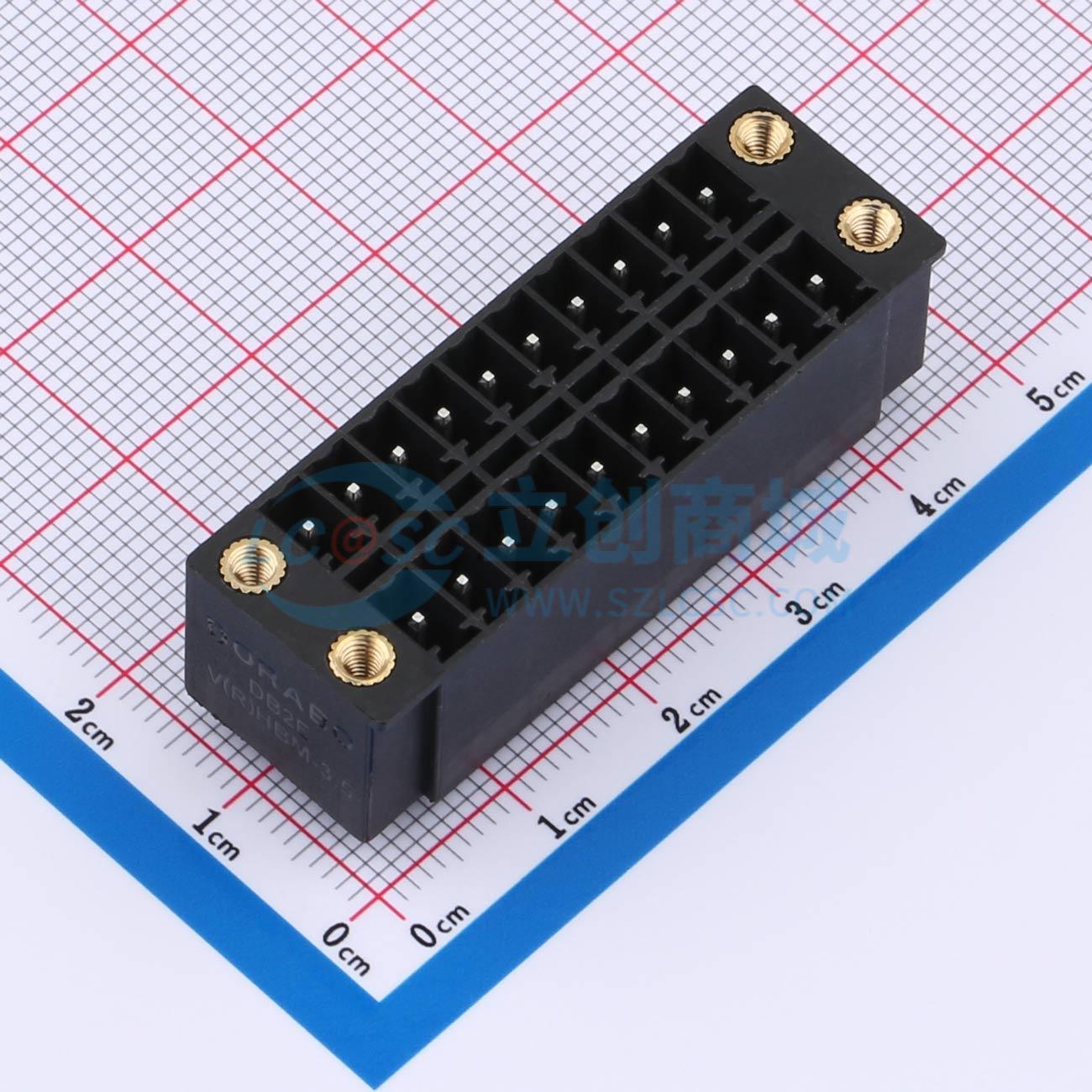 点击查看大图 DB2EVHBM-3.5-2*10P-BK实物图