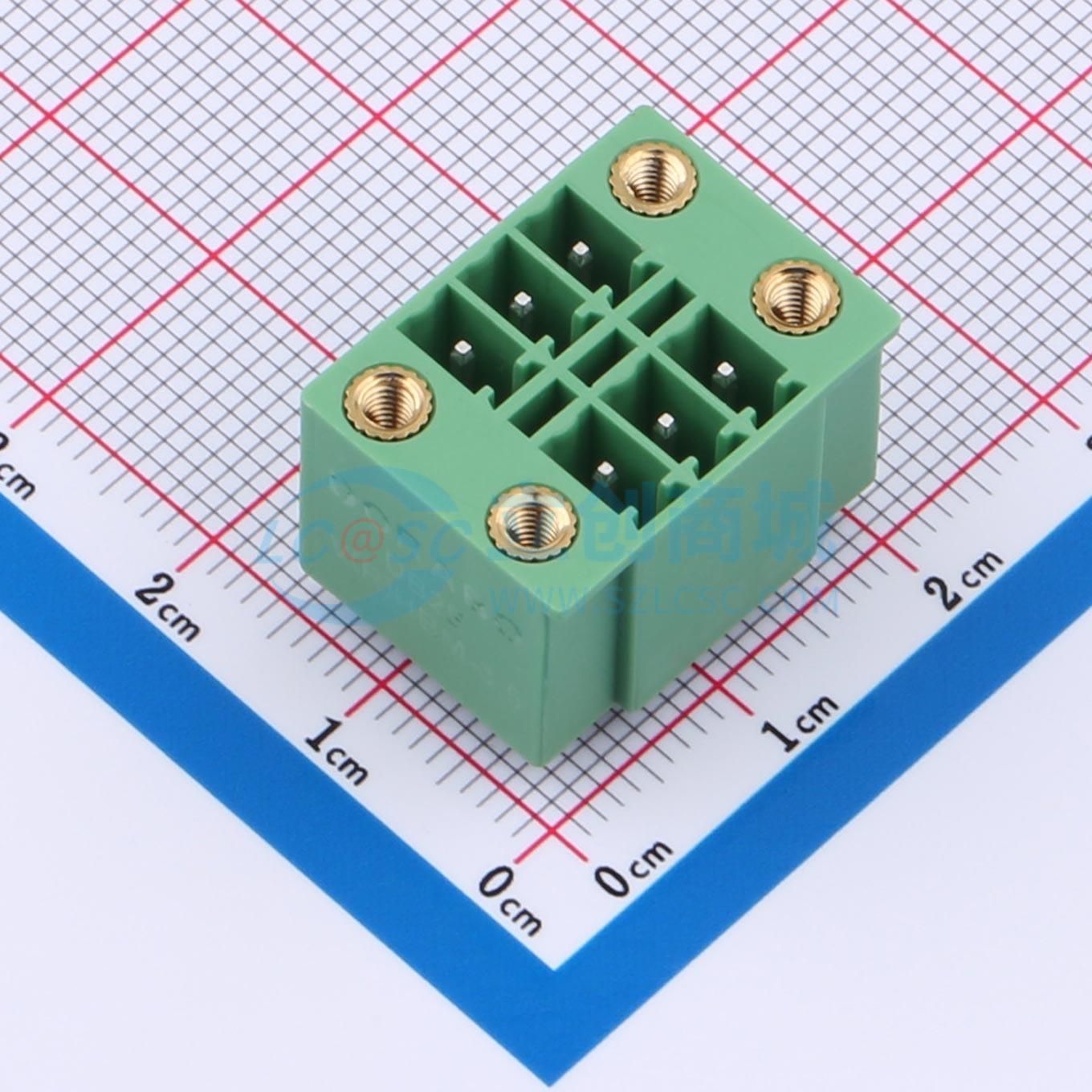 点击查看大图 DB2EVHBM-3.5-2*3P-GN实物图