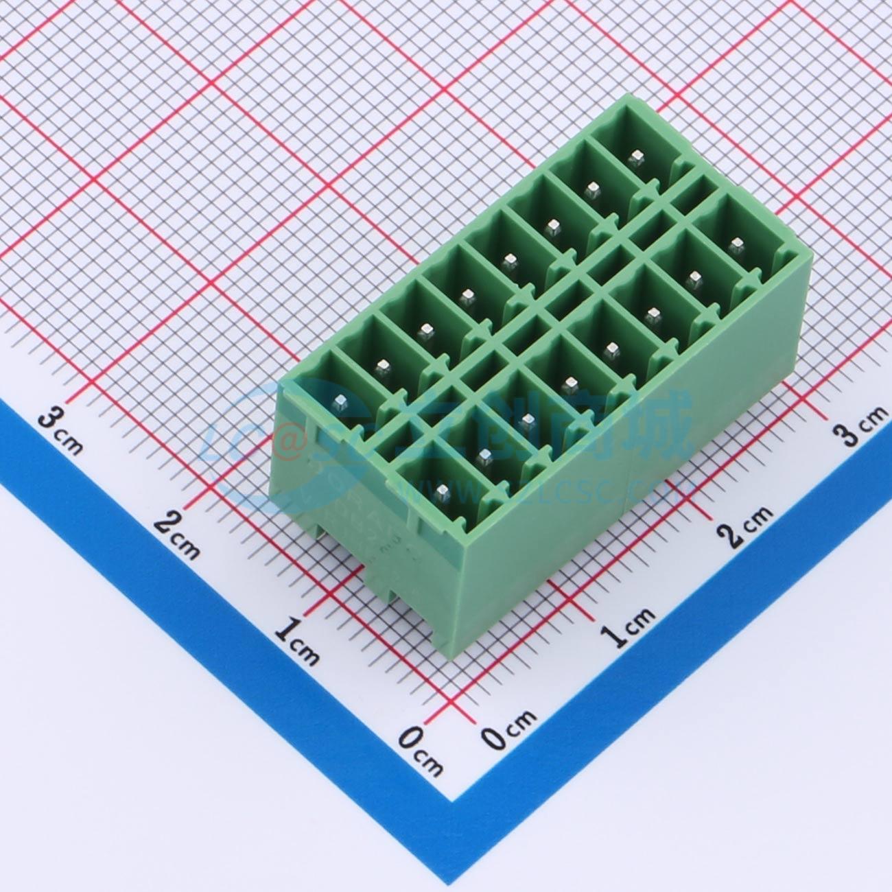 点击查看大图 DB2EVHB-3.5-2*8P-GN实物图