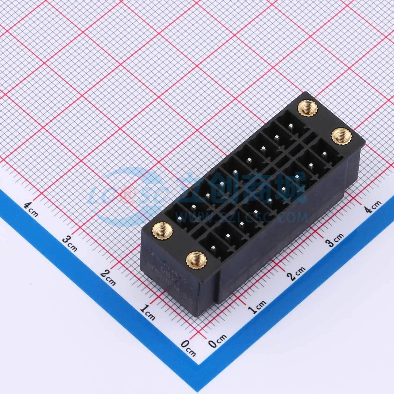 点击查看大图 DB2EVHBM-3.5-2*9P-BK实物图