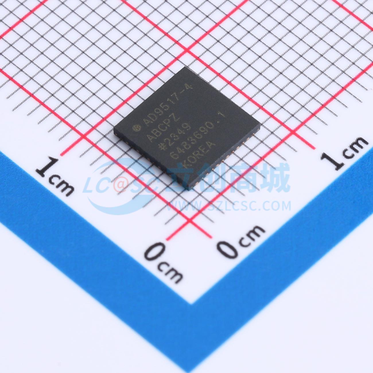 点击查看大图 AD9517-4ABCPZ-RL7实物图