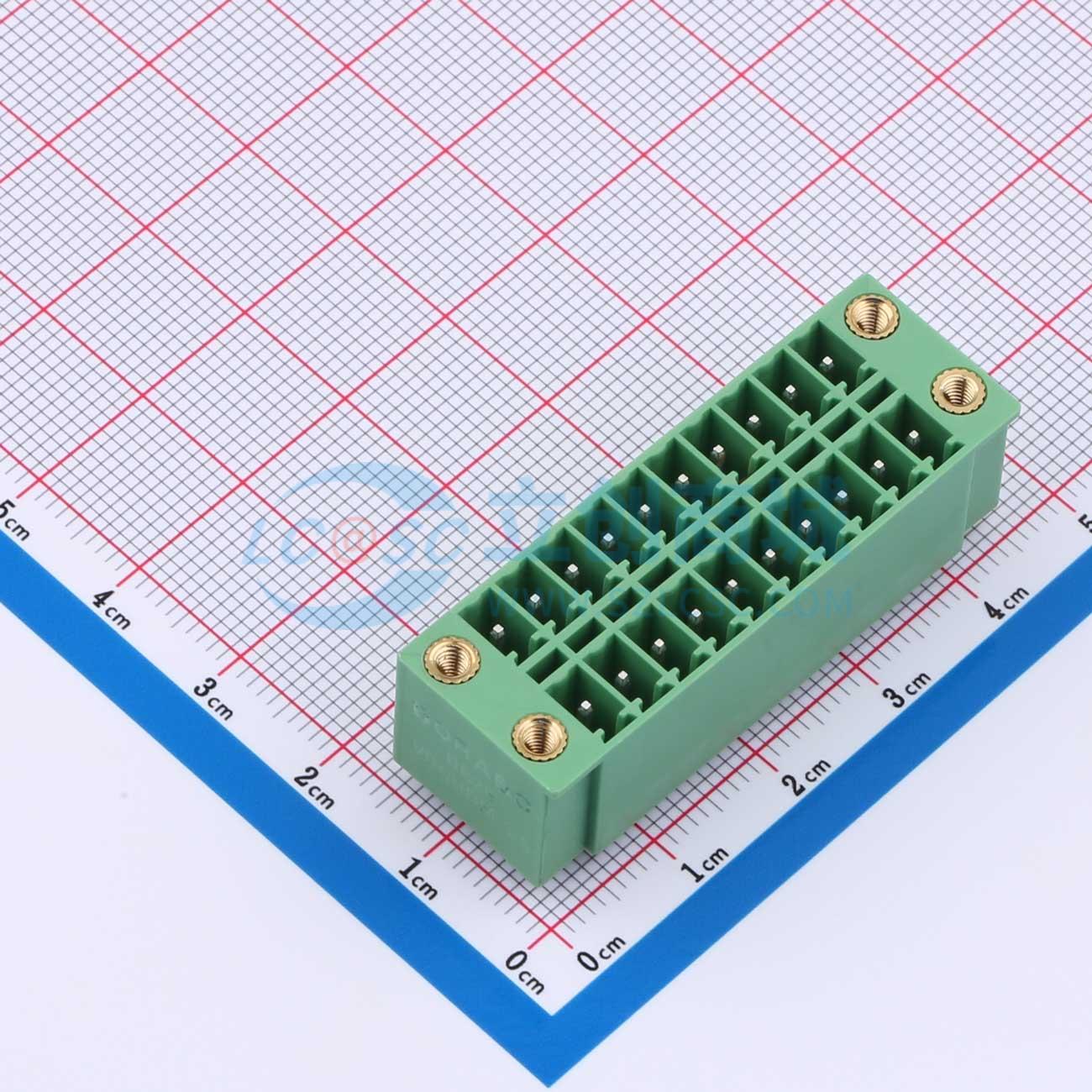 点击查看大图 DB2EVHBM-3.5-2*10P-GN实物图